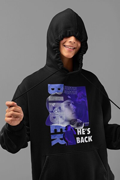 SEVBANO Justin Bieber 'He Is Back' Unisex Oversize Hoodie