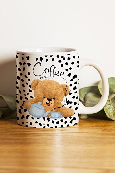 Hediyenza كوب / كوب مطبوع عليه تيدي بير كوفي بريك