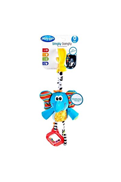 Deneme Zamanı Playgro 20. Yıl Activite Oyuncak- Çıngırak Fil