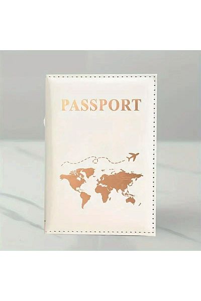 Hediyenza Gold Leaf Passport Case - All Country Compatible, 1 PC