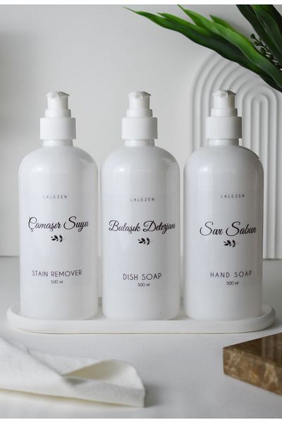 LALEZEN HOME BeWhite Long Stand Liquid Soap Απορρυπαντικό Πλυντηρίου Πιάτων Λευκαντικό (με λευκό καπάκι)