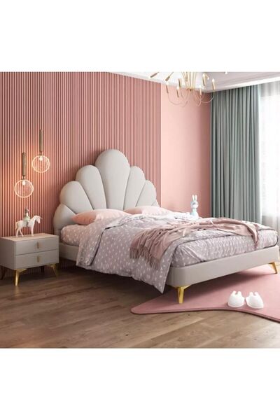 Puf Bebe 120x200 Ölçüde Genç Çocuk Odası Yatağı (İÇ YATAK DAHİLDİR)