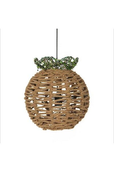 Vitale Rope Wooden Pendant Lamp Chandelier 1354