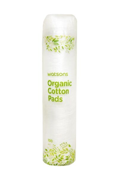 Watsons Organik Yuvarlak Makyaj Pamuğu 100 Adet 2399900868536