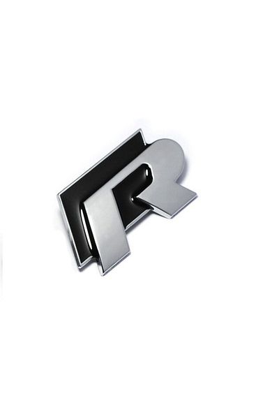 Space Black R Bolt Front Shutter Logo - Yaci154