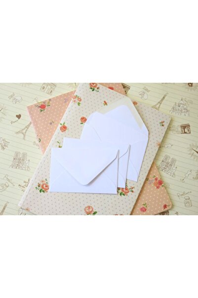 Hsn ظرف أبيض صغير - 7x9 سم، 50 قطعة