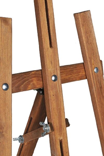 ÇANAKCI AHŞAP Resim Şövalesi Ressam Sehpası Ayarlanabilir Şövale Renkli 172 Cm