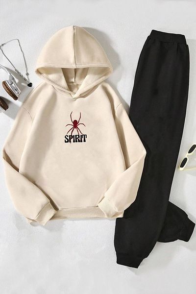 uyguntarz Σετ φόρμας παιδικής στάμπας Spirit