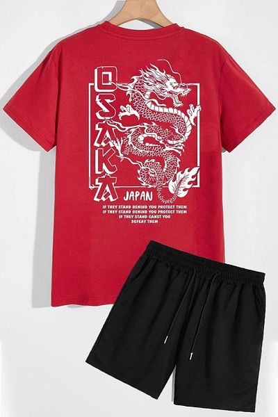 trendypassion Osaka Shorts T-shirt Tracksuit Set