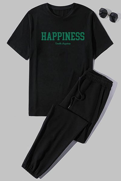 uyguntarz Σετ φόρμας Unisex Happines 2 τεμαχίων