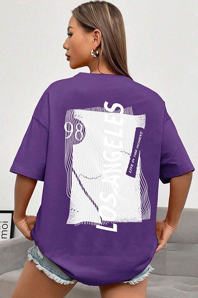 uyguntarz Unisex Live In The Moment Design T-Shirt