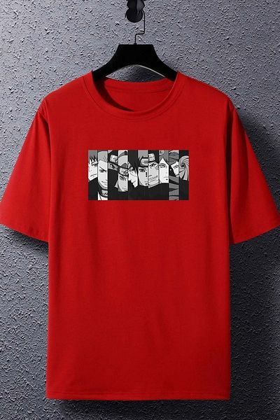 uyguntarz Unisex-T-Shirt mit Naruto-Aufdruck