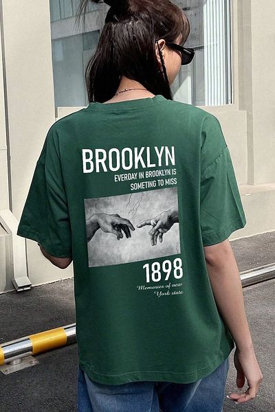 uyguntarz Μπλουζάκι Unisex με στάμπα Brooklyn 1898