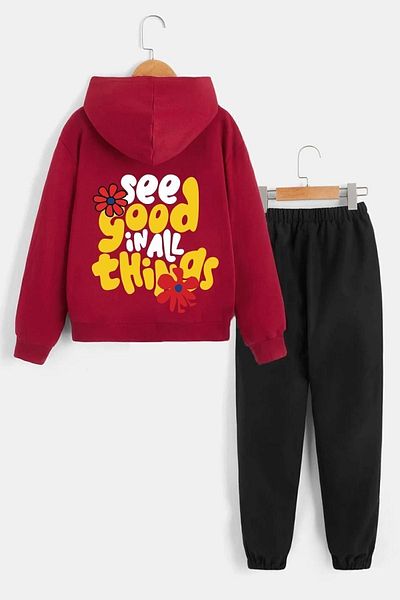 uyguntarz Kids Good Things Tracksuit Set