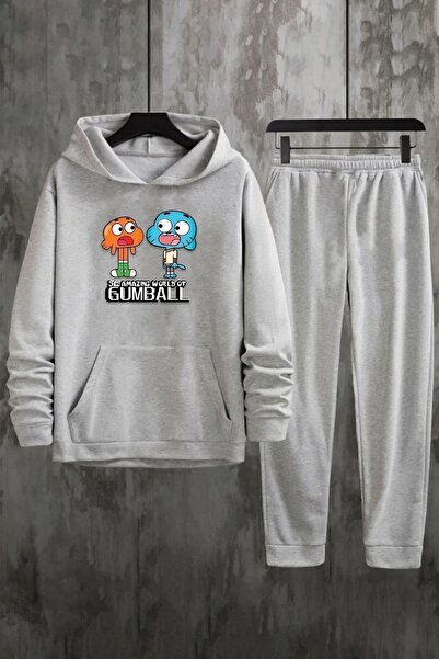 uyguntarz Unisex Gumball Baskılı Eşofman Takımı