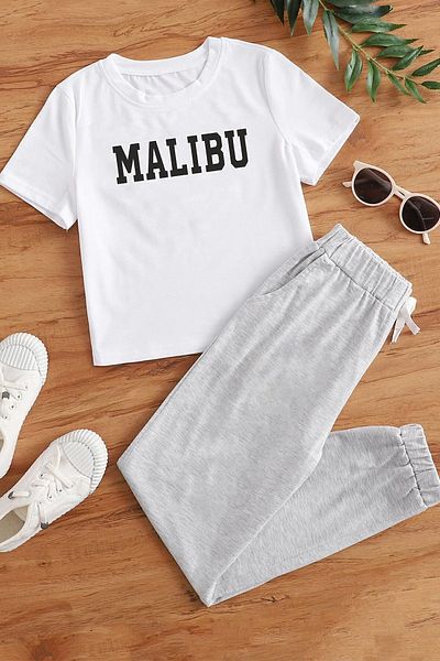 uyguntarz Σετ φόρμας για παιδιά Malibu Top and Bottom