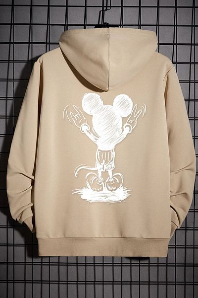 uyguntarz Unisex-Sweatshirt mit „Usual Suspect“-Rückendruck