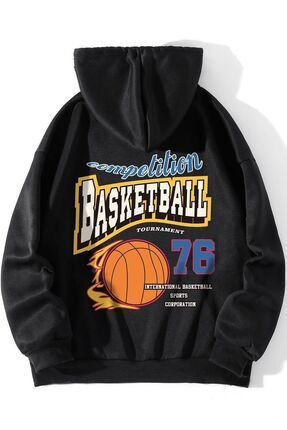 uyguntarz Basketball 76 Bask l Oversize Sweatshirt