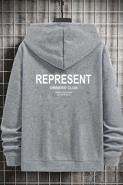 uyguntarz Φούτερ με στάμπα Unisex Represent Back