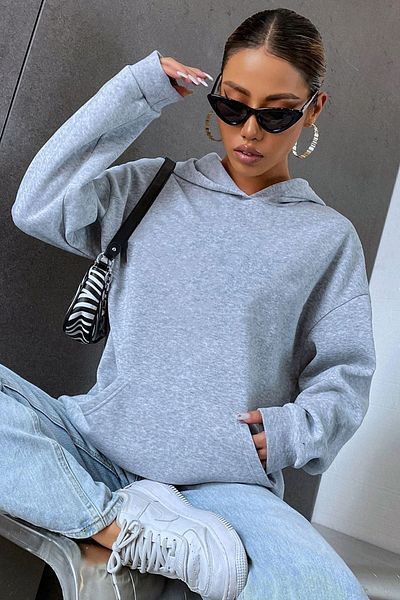uyguntarz Φούτερ με στάμπα Quenn Back Unisex