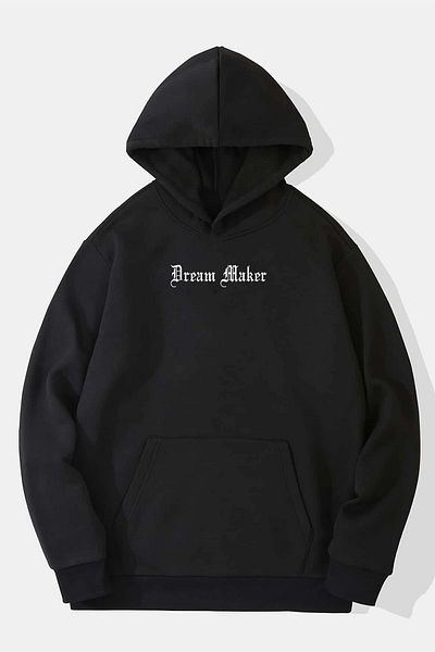 uyguntarz Unisex mikina s velkým potiskem Dream Maker