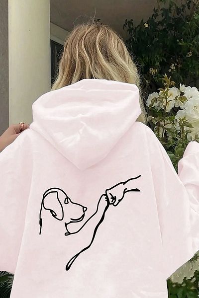 uyguntarz Haver PrintedCanOversize pulóver