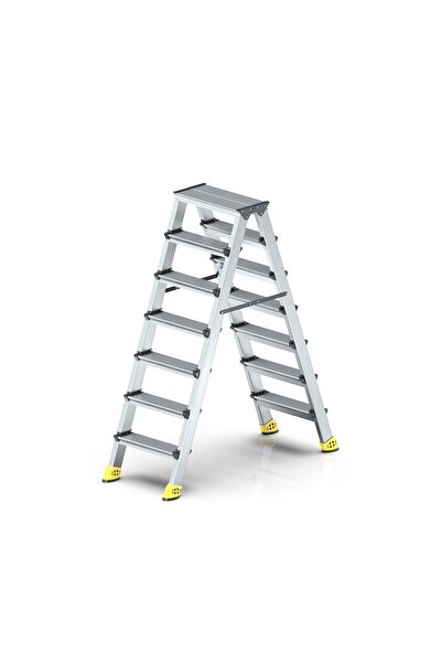 NARVON 7 7 Lüx Çift Çıkışlı Alüminyum Merdiven
