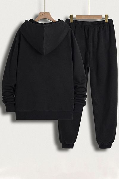 uyguntarz Unisex-Trainingsanzug-Set mit Saturn-Aufdruck