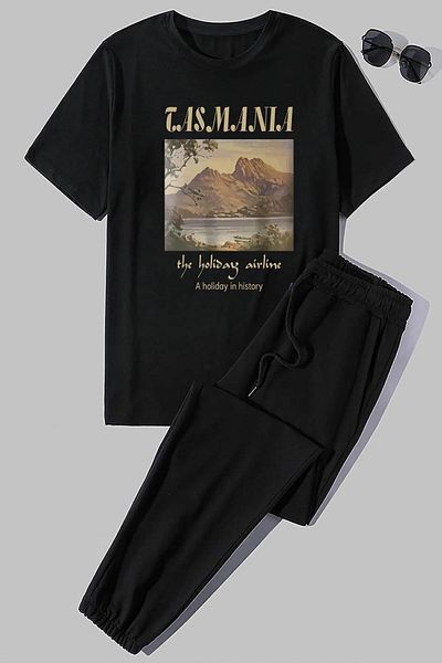 uyguntarz Σετ φόρμας Unisex Tasmania 2 τεμαχίων