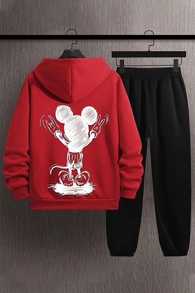 uyguntarz Unisex Usual Suspect Printed Tracksuit Set