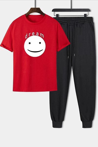 uyguntarz Σετ γυμναστικής 2 τεμαχίων Unisex Dream Printed