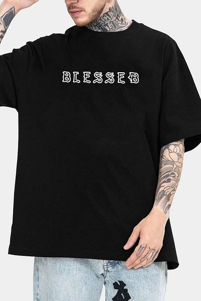 uyguntarz Μπλουζάκι Unisex Blesseb Printed