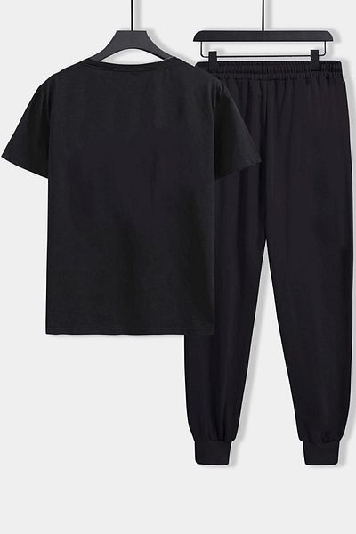 uyguntarz 2-teiliges Unisex-Trainingsanzugset mit Brooklyn-Print