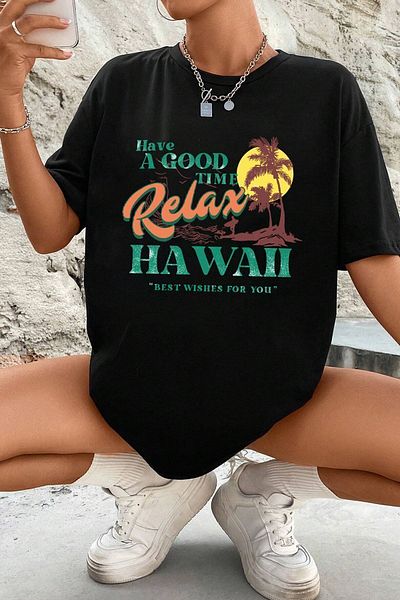 uyguntarz Μπλουζάκι Unisex Hawaii Design