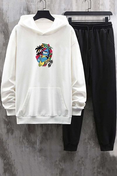 uyguntarz Σετ φόρμας Unisex Crazy Banana printed