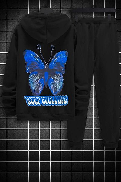 uyguntarz Σετ φόρμας Unisex Butterfly