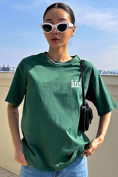 uyguntarz Unisex-T-Shirt mit Life-Aufdruck