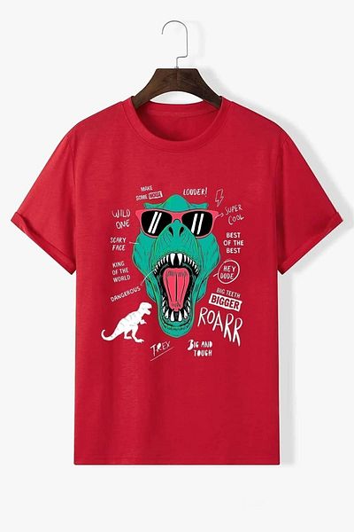 uyguntarz Unisex T-shirt με στάμπα Rex