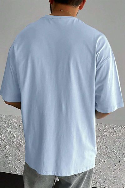 uyguntarz Ανδρικό μπλουζάκι Oversize - Beach Printed
