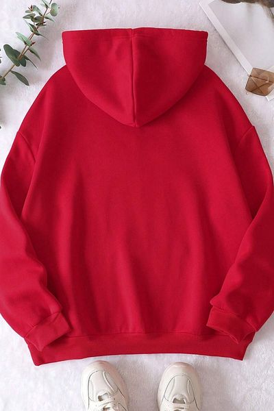 uyguntarz Unisex-Sweatshirt mit Panda-Aufdruck in Übergröße