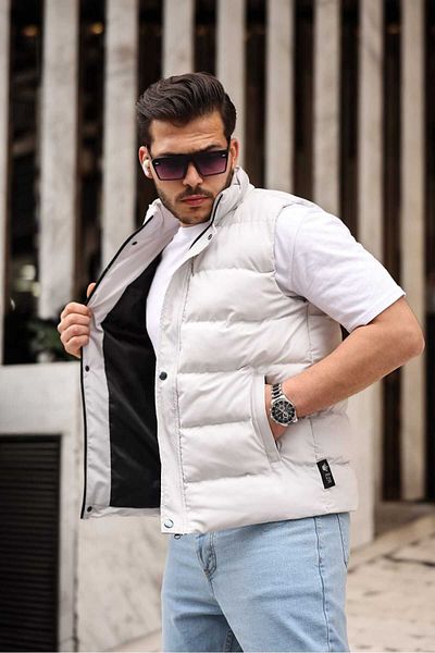 BYzıt WATER AND WIND PROOF FASTING AND ZIPPERED INFLATABLE VEST