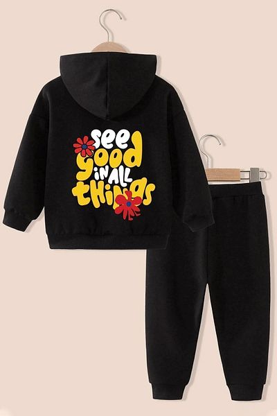 trendypassion Bedrucktes Kinder-Trainingsanzug-Set