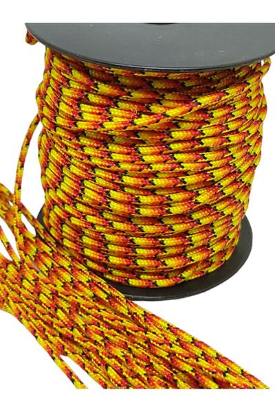 Firebird Takı Aksesuar Ve Kamp Malzemeleri Σχοινί βραχιολιού Paracord 45 μέτρων - Περιστρεφόμενο 2 mm