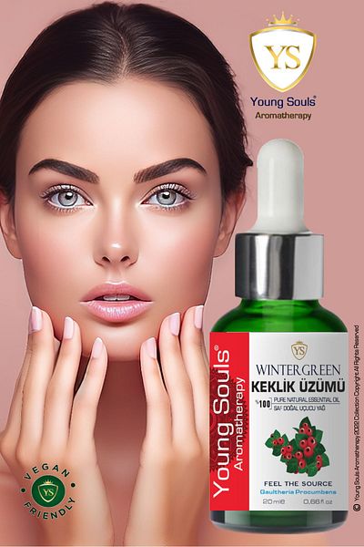 YOUNG SOULS Aromatherapy Wintergreen Essential Oil Thyme Grape Essential Oil 20 ml