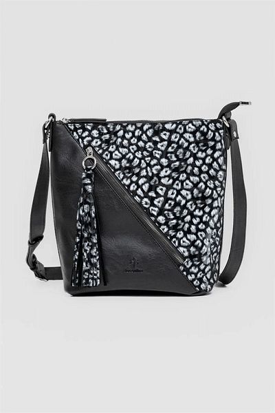 Jacquline Zd204 - Genuine Leather Jacqueline Plus Shoulder Crossbody Bag