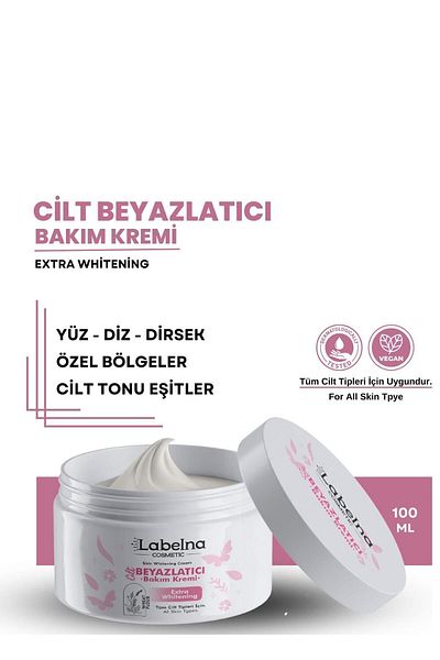Labelna Cosmetic 100ml Cream Color Whitening Face Cream - Color Tone Equalizer