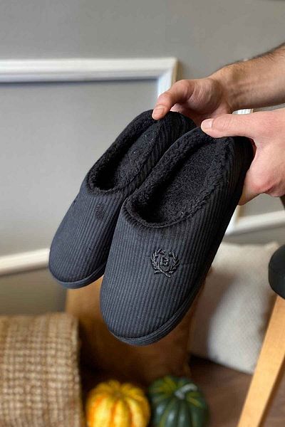 STOCON Ανδρικές και γυναικείες παντόφλες εσωτερικού χώρου New Season - Χωρίς θόρυβο, γούνινη σόλα που πλένεται