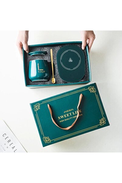 Bun Design Lucky Green USB Heated Mug