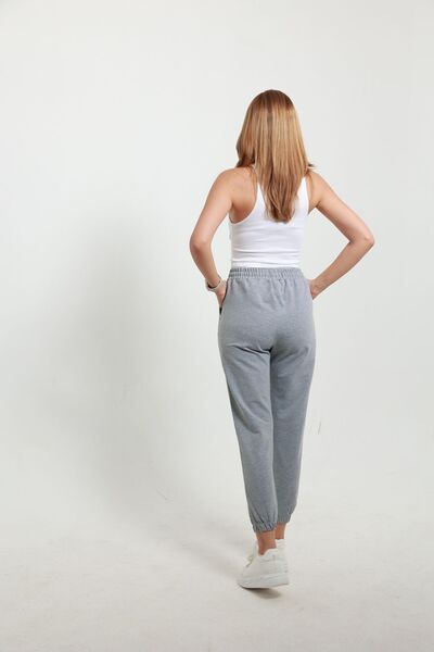 TKT Kadın Paça Lastikli Penye Eşofman Altı