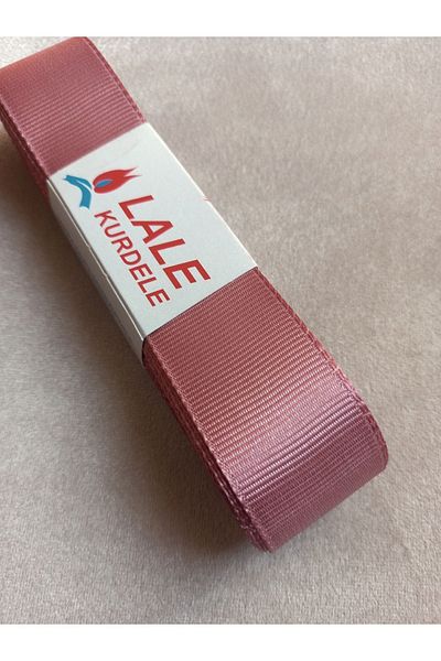yörük tuhafiye 10 Meters Dried Rose Grosgrain Ribbon - 3 cm One Ball